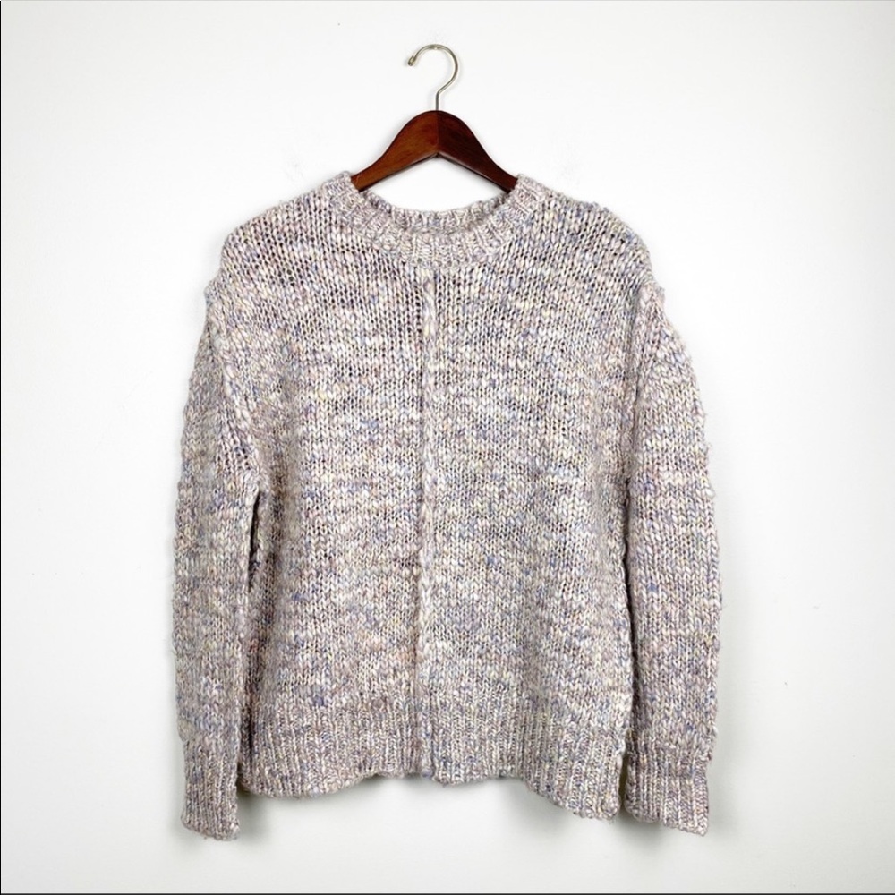 Magaschoni Knit Sweater Crew Neck Multicolor XS
